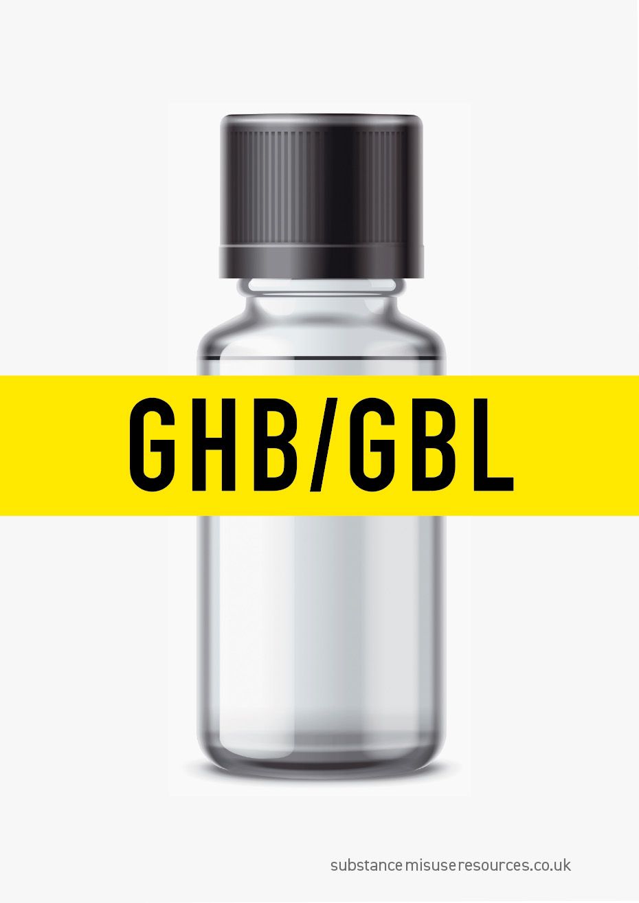 Cover of GHB DRUG information card