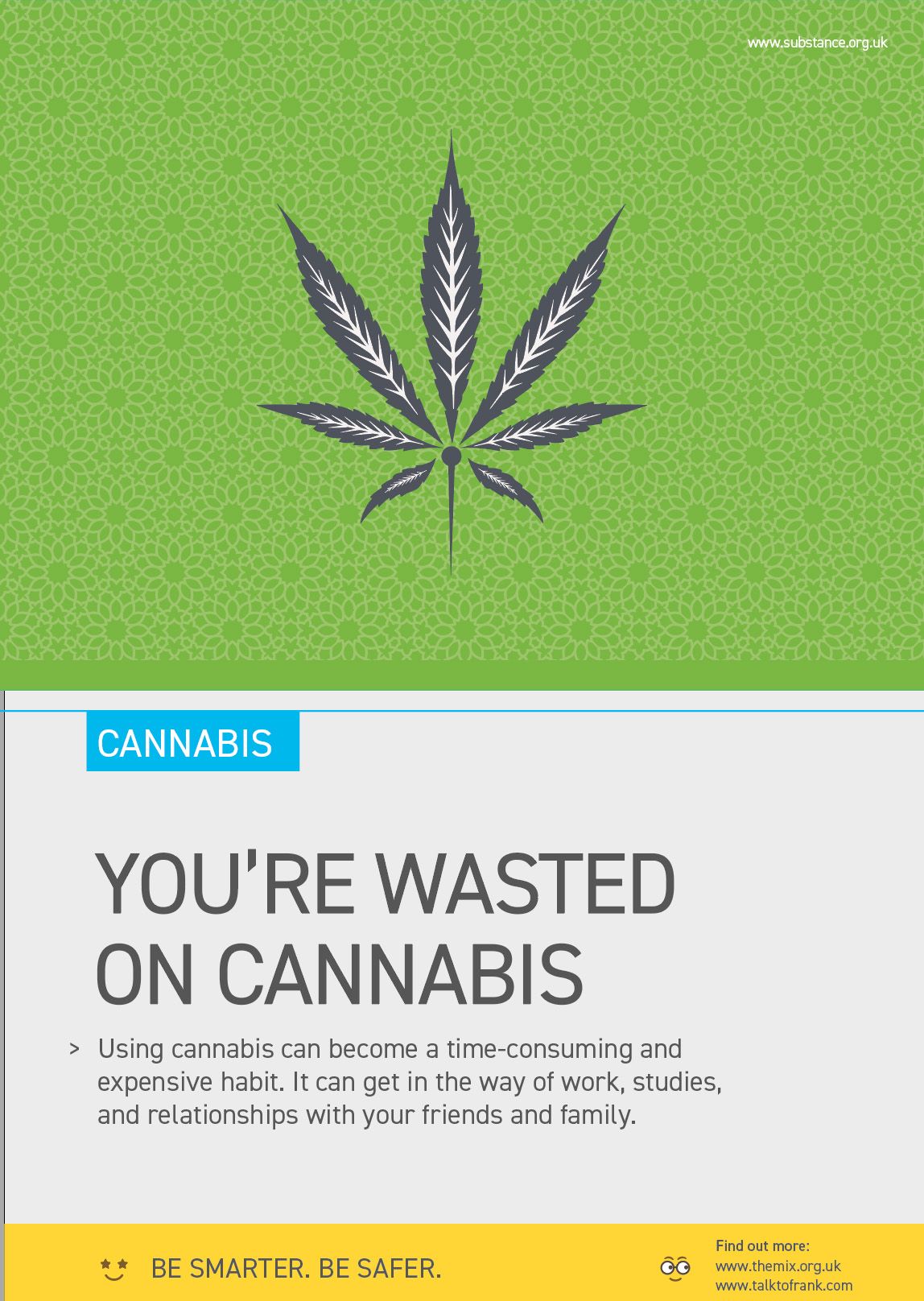 Design for Cannabis information poster