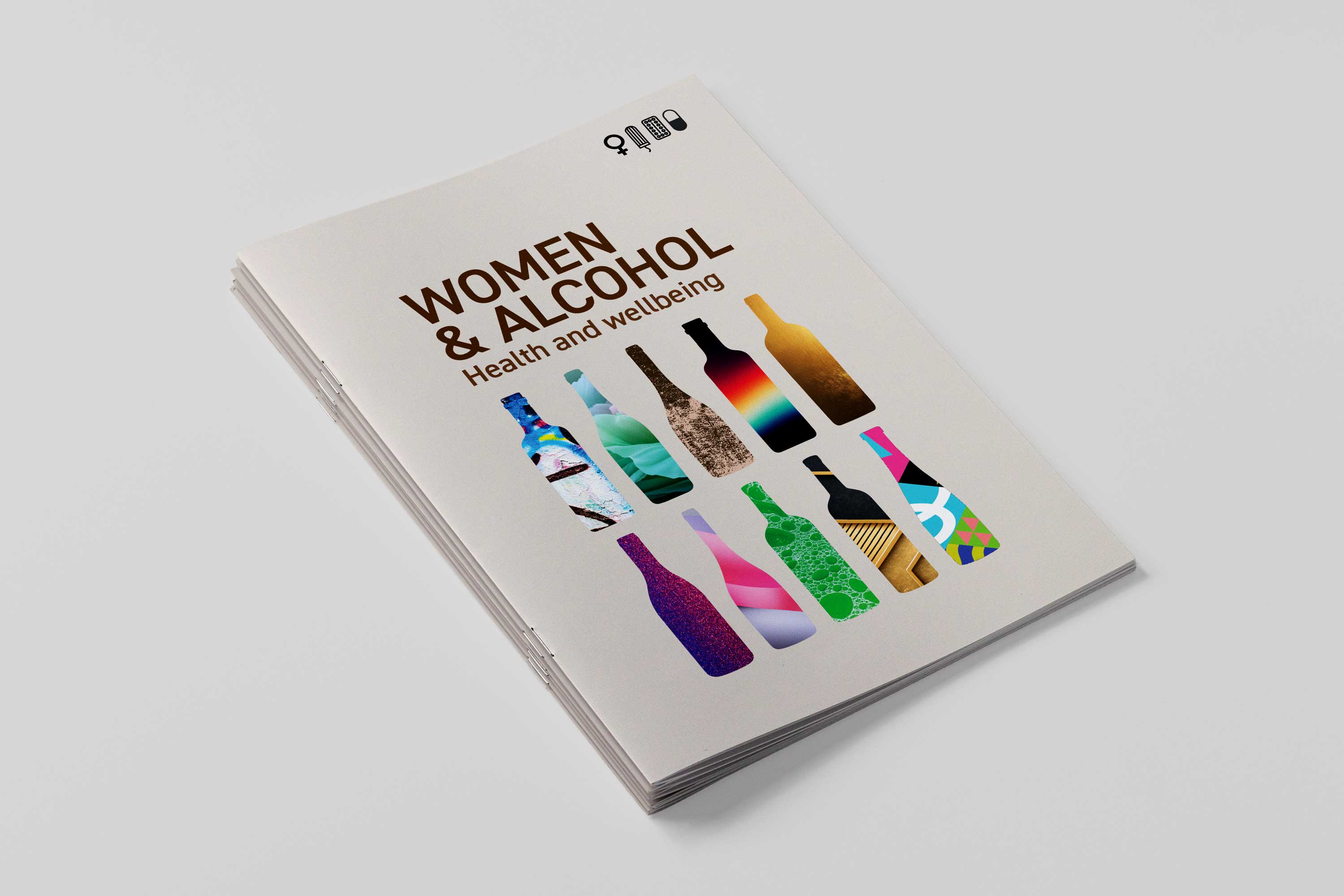 Women and Alcohol: Health and Wellbeing booklet – 8-page A6 resource for women’s health and alcohol awareness.