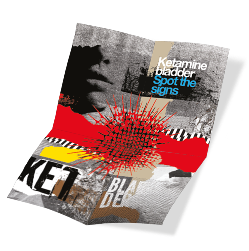 ketamine bladder leaflet front cover