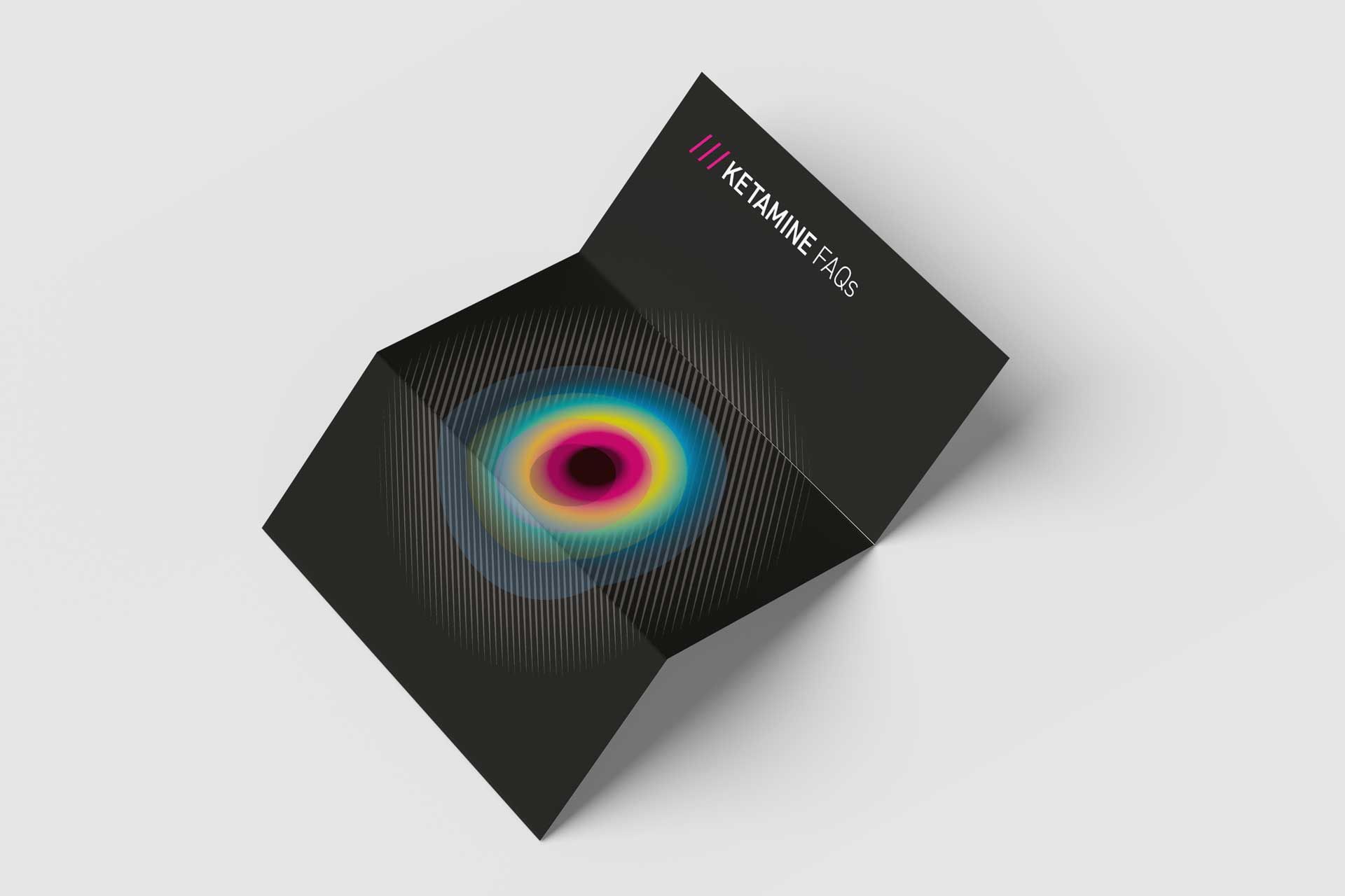 Ketamine FAQs harm reduction leaflet - front cover