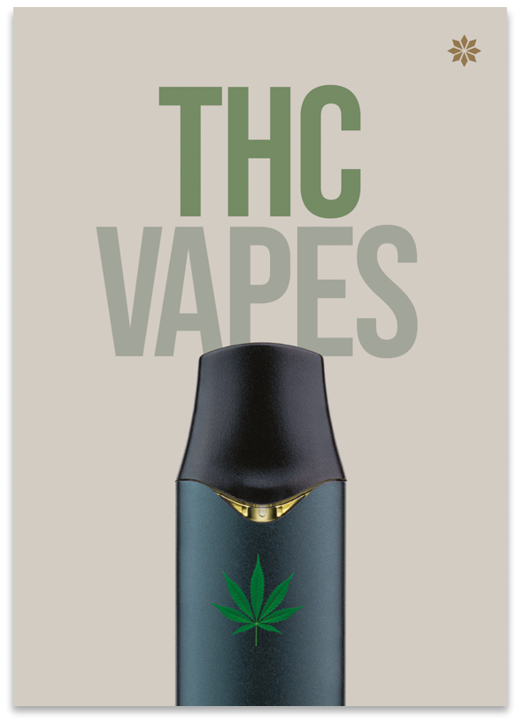 Cover design for a THC vape printed resource